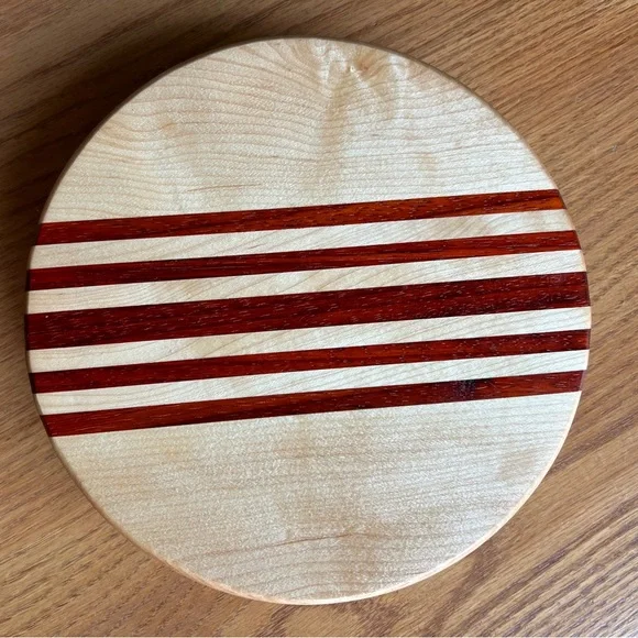 Rotating Display / Lazy Susan Handcrafted! 8 inch - Picture 5 of 5